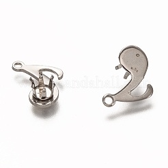 Tarnish Resistant 304 Stainless Steel Pendant Rhinestone Settings&nbsp;STAS-I176-19P