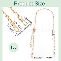 1Pc PU Leather Adjustable Bag Straps&nbsp;FIND-WR0009-67A
