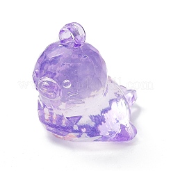 Transparent Plastic Pendants&nbsp;KY-D017-03