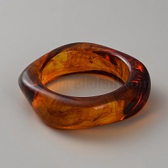 Acrylic Bangles for Women&nbsp;BJEW-WH0014-092B