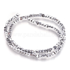 Electroplate Non-magnetic Synthetic Hematite Bead Strands&nbsp;G-I208-20
