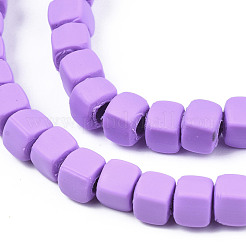 Handmade Polymer Clay Beads Strands&nbsp;CLAY-S092-78H