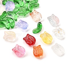 40Pcs 2 Styles Transparent Glass Beads&nbsp;GLAA-FP0001-26