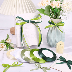 5 Rolls 5 Colors Polyester Ribbon&nbsp;OCOR-CP0001-26B