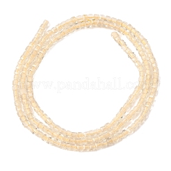 Heated Natural Lemon Quartz Beads Strands&nbsp;GG-CBA4808-B01-01
