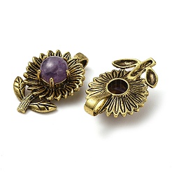 Natural Amethyst Pendants&nbsp;G-A095-03AG-02