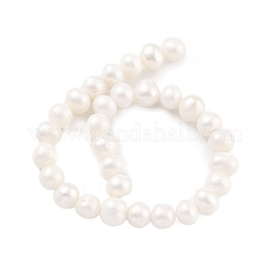 Natural Cultured Freshwater Pearl Beads Strands&nbsp;PEAR-C003-12E