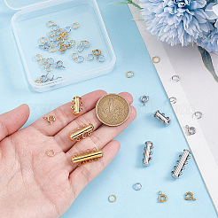 DIY Slide Lock Clasps Kits&nbsp;DIY-ME0002-63