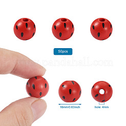 Natural Wooden Beads&nbsp;WOOD-TAC0010-03A