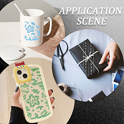 PET Waterproof Decorative Stickers&nbsp;DIY-CP0011-66