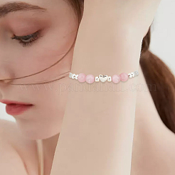 3Pcs 925 Sterling Silver Beads&nbsp;STER-BBC0007-97AS
