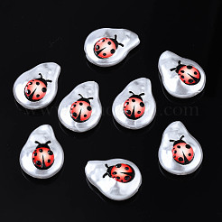 3D Printed ABS Plastic Imitation Pearl Beads&nbsp;KY-S163-421