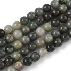 Natural Green Rutilated Quartz Beads Strands&nbsp;G-P325-03-6mm