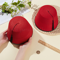 Felt & Polyester Turkish Hat&nbsp;AJEW-WH0007-61