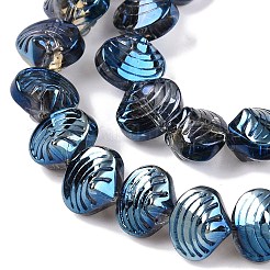 Electroplate Glass Beads Strands&nbsp;EGLA-T021-11G
