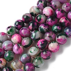 Natural Agate Beads Strands&nbsp;G-NH0001-G03-01