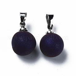 Natural Agate Charms&nbsp;G-Q998-036D