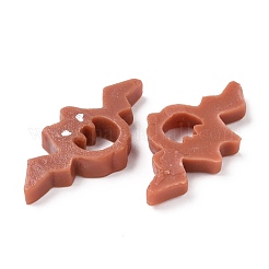 Halloween Opaque Resin Cabochons&nbsp;RESI-G038-02A
