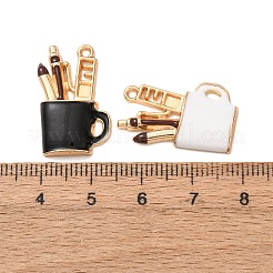 Alloy Enamel Pendants&nbsp;FIND-K030-07G