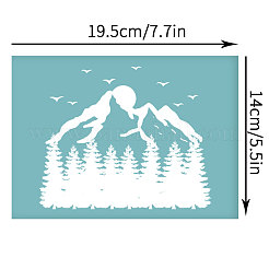 Self-Adhesive Silk Screen Printing Stencil&nbsp;DIY-WH0173-008