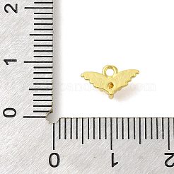 Rack Plating Brass Micro Pave Cubic Zirconia Charms&nbsp;KK-S396-54G