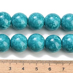 Baking Paint Glass Beads Strands&nbsp;GL-CBA8F4B-02D