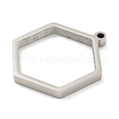 Non-Tarnish 304 Stainless Steel Laser Cut Pendants&nbsp;STAS-U009-04A-P