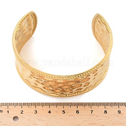 304 Stainless Steel Cuff Bangles for Women&nbsp;AJEW-P127-23G