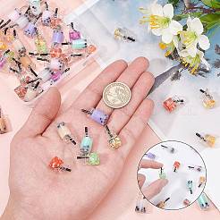 DIY Milky Tea Theme Earring Making Kits&nbsp;DIY-NB0004-28