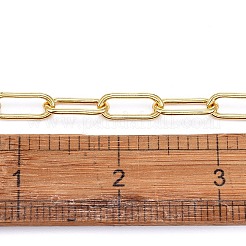 Brass Paperclip Chains&nbsp;CHC-G007-01G-01