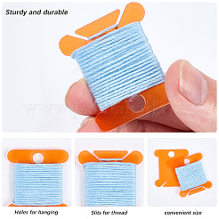 120Pcs 4 Colors Plastic Thread Winding Boards&nbsp;TOOL-CY0001-02