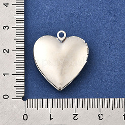 Rack Plating Brass Locket Pendants&nbsp;KK-F090-01P