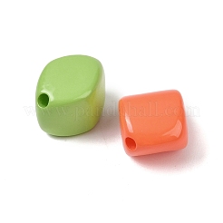 Opaque Acrylic Beads&nbsp;OACR-H058-15