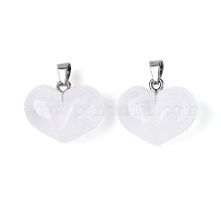 Natural Quartz Crystal Chunky Pendants&nbsp;G-T143-19A
