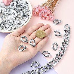 100Pcs Acrylic Linking Rings&nbsp;SACR-CJ0001-33