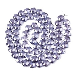 Electroplate Glass Beads Strands&nbsp;EGLA-S176-09B