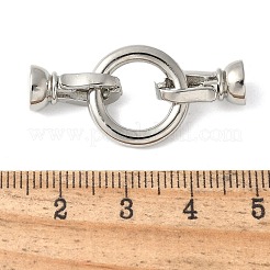 Brass Fold Over Clasps&nbsp;KK-M320-20P