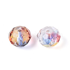 Baking Paint Transparent Glass Beads&nbsp;GLAA-N011-10mm-01