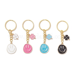 Alloy Enamel Pendant Keychains&nbsp;KEYC-JKC01283