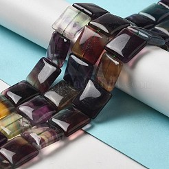 Natural Fluorite Beads Strands&nbsp;G-Z047-B02-03
