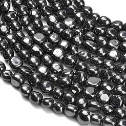 Synthetic Terahertz Stone Beads Strands&nbsp;G-K395-A13-01