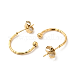304 Stainless Steel Stud Earring&nbsp;EJEW-H134-02A-G
