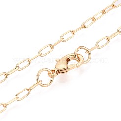 Brass Paperclip Chains&nbsp;MAK-S072-09A-G