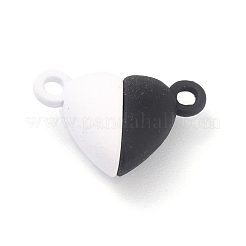 Alloy Magnetic Clasps with Loops&nbsp;PALLOY-P223-B01-M