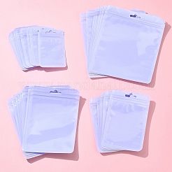 40Pcs 4 Styles Macaron Color Plastic Yin-yang Resealable Bags&nbsp;OPP-FS0001-18A