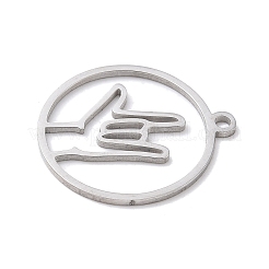 304 Stainless Steel Pendants&nbsp;LS-STAS-Z131-01B-P