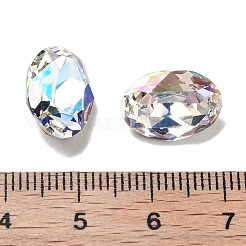 K9 Glass Rhinestone Cabochons&nbsp;GLAA-H034-06E-001MO