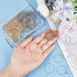 160Pcs 2 Colors 316 Surgical Stainless Steel Wine Glass Charms Rings&nbsp;STAS-BBC0003-20