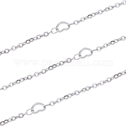 304 Stainless Steel Cable Chains&nbsp;CHS-CJ0001-16P