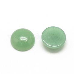Natural Green Aventurine Cabochons&nbsp;G-R416-8mm-43